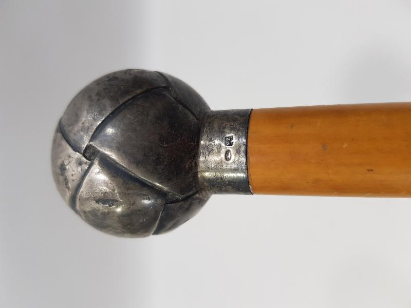 ANTİKA GÜMÜŞ BASTON SAPI