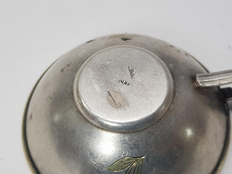 ANTİKA GÜMÜŞ KAPLAMA ÇAMÇAK