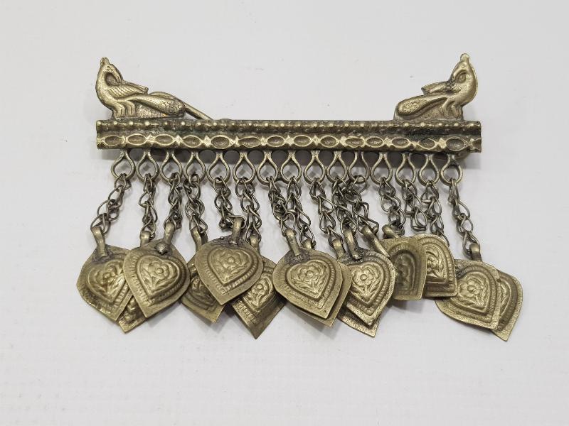 ANTİKA TÜRKMEN İŞİ SAÇ TOKASI