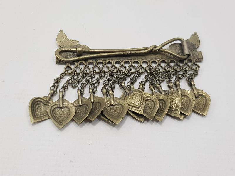 ANTİKA TÜRKMEN İŞİ SAÇ TOKASI