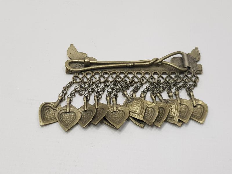 ANTİKA TÜRKMEN İŞİ SAÇ TOKASI