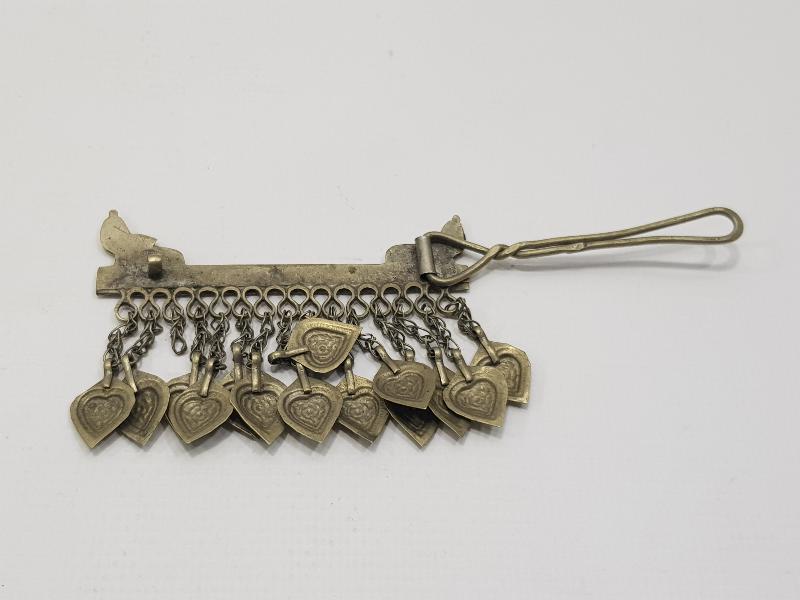 ANTİKA TÜRKMEN İŞİ SAÇ TOKASI