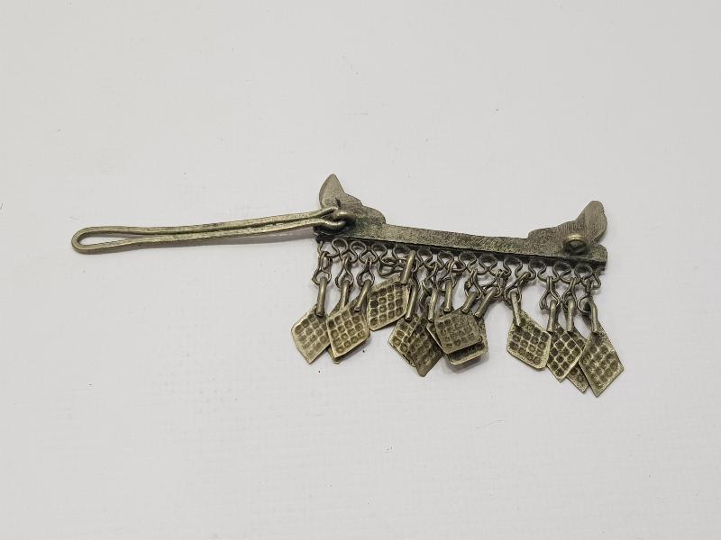 ESKİ TÜRKMEN İŞİ KADIN SAÇ TOKASI