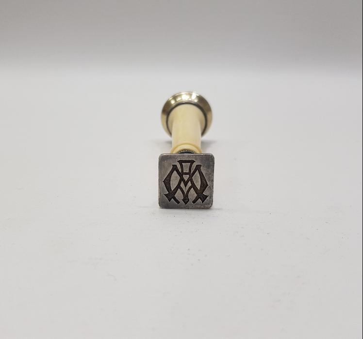 FİLDİŞİ SAPLI GÜMÜŞ MÜHÜR