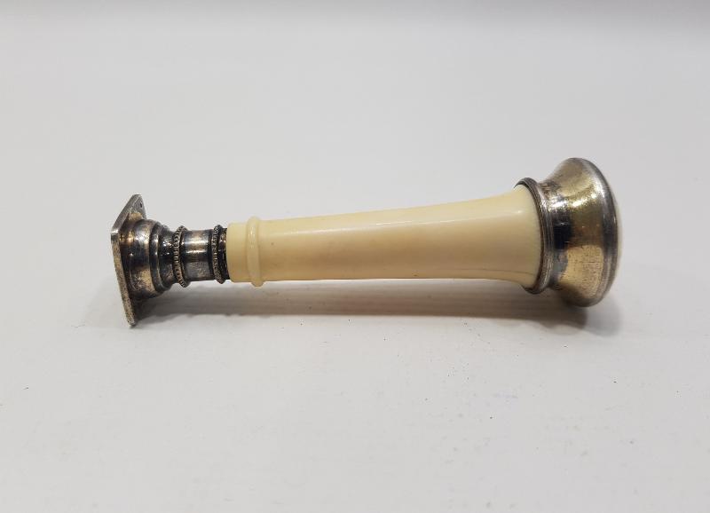 FİLDİŞİ SAPLI GÜMÜŞ MÜHÜR