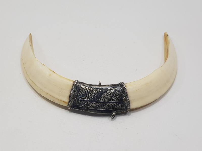 OSMANLI DÖNEMİ ANADOLU KÜLTÜRÜ KAPI TILSIMI DOMUZ DİŞİ 