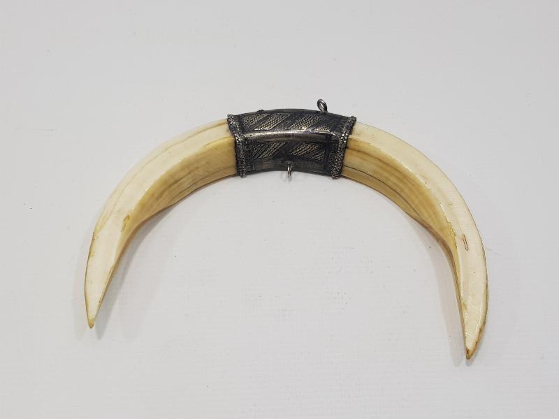 OSMANLI DÖNEMİ ANADOLU KÜLTÜRÜ KAPI TILSIMI DOMUZ DİŞİ 