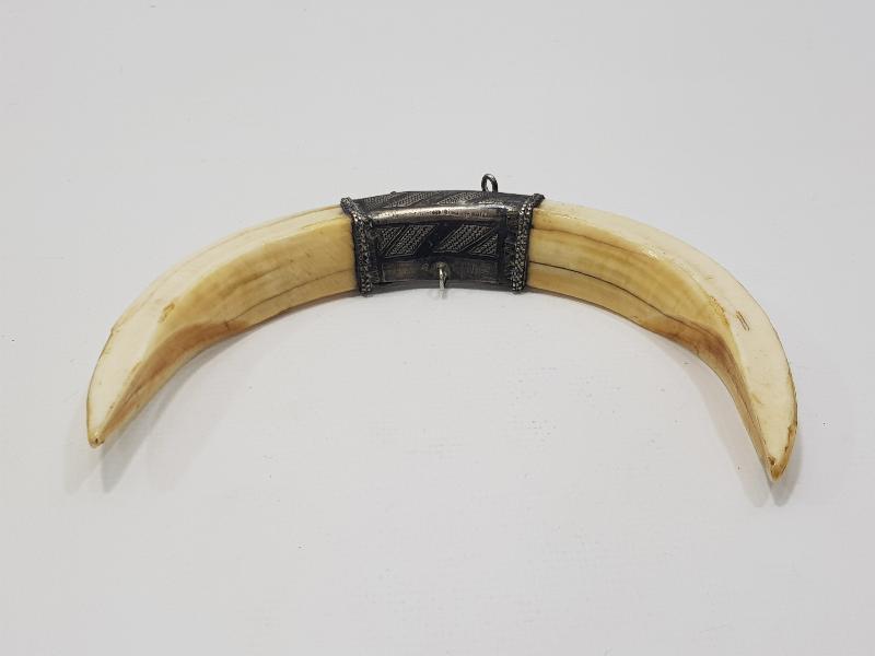 OSMANLI DÖNEMİ ANADOLU KÜLTÜRÜ KAPI TILSIMI DOMUZ DİŞİ 