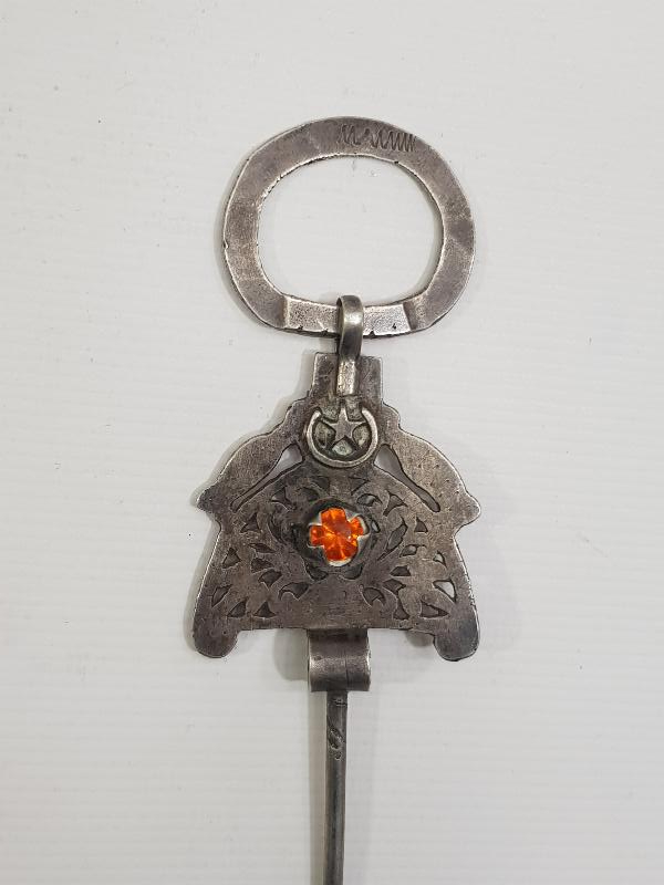 OSMANLI DÖNEMİ ÇOK NADİR GÜMÜŞ YENİÇERİ TUĞ SORGUCU