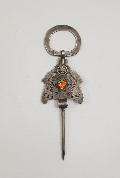 OSMANLI DÖNEMİ ÇOK NADİR GÜMÜŞ YENİÇERİ TUĞ SORGUCU