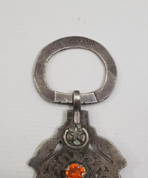 OSMANLI DÖNEMİ ÇOK NADİR GÜMÜŞ YENİÇERİ TUĞ SORGUCU