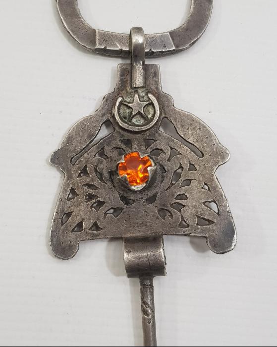 OSMANLI DÖNEMİ ÇOK NADİR GÜMÜŞ YENİÇERİ TUĞ SORGUCU