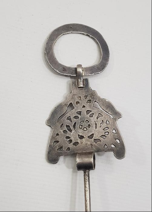 OSMANLI DÖNEMİ ÇOK NADİR GÜMÜŞ YENİÇERİ TUĞ SORGUCU