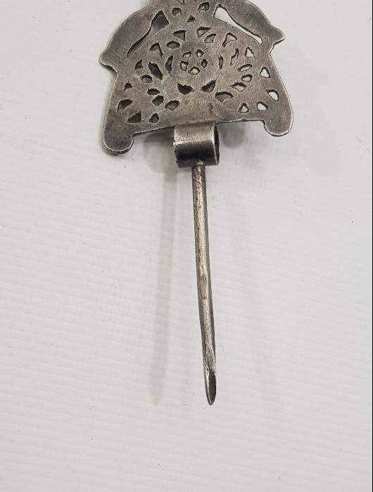 OSMANLI DÖNEMİ ÇOK NADİR GÜMÜŞ YENİÇERİ TUĞ SORGUCU