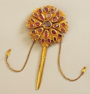 OSMANLI DÖNEMİ ÇOK NADİR GÜMÜŞ YENİÇERİ TUĞ SORGUCU