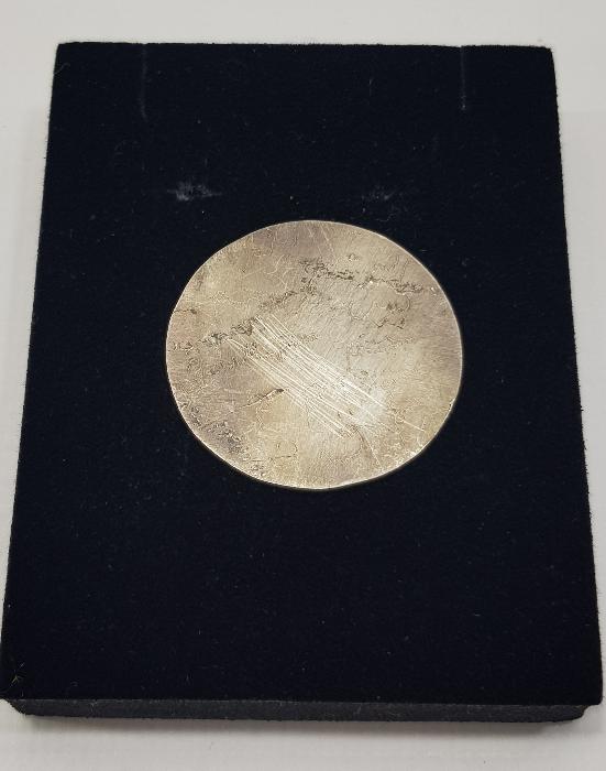 ÜZERİ OSMANLICA YAZILI GÜMÜŞ TILSIM