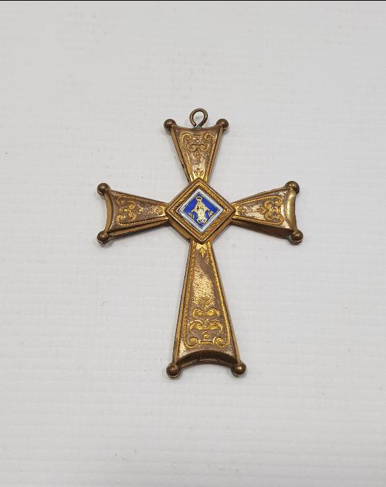 1900'LERDEN ALTN VERMEYLİ, MİNELİ HAÇ