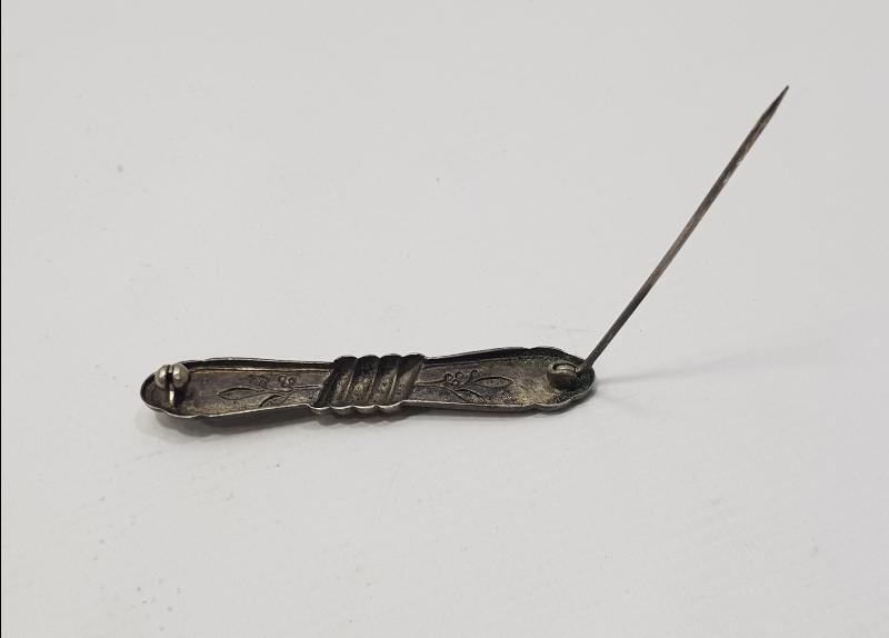 ANTİKA GÜMÜŞ SAÇ TOKASI 