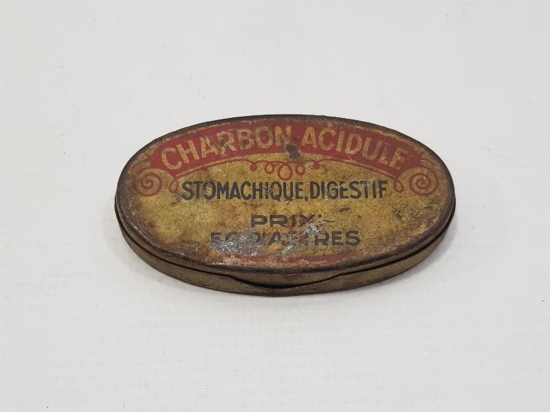 CUMHURİYET İLK DÖNEM ŞARBON ASİDİLLE İLAÇ KUTUSU