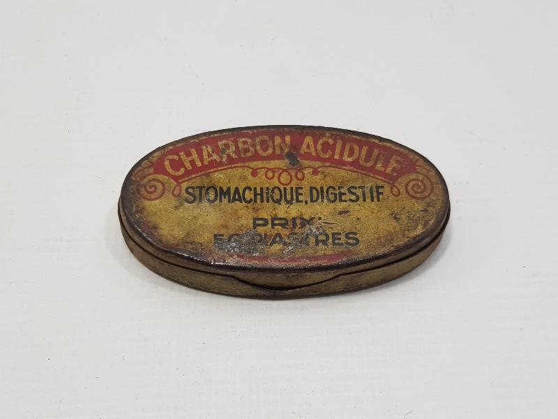 CUMHURİYET İLK DÖNEM ŞARBON ASİDİLLE İLAÇ KUTUSU