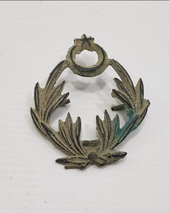 KURTULUŞ SAVAŞI DÖNEMİ SUBAY ŞAPKA KOKARTI 