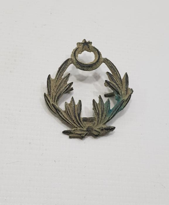 KURTULUŞ SAVAŞI DÖNEMİ SUBAY ŞAPKA KOKARTI 