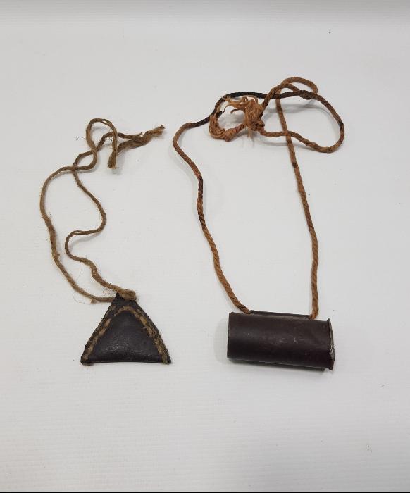 OSMANLI SON DÖNEM İKİ ADET HAMAYIL 