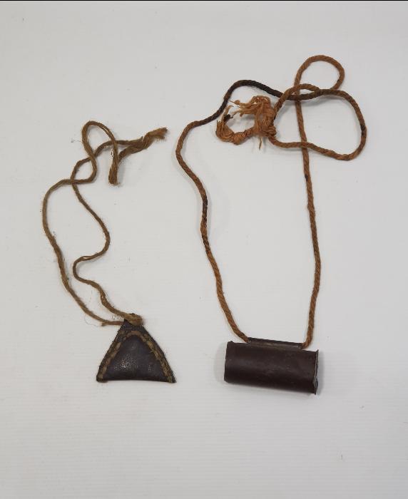 OSMANLI SON DÖNEM İKİ ADET HAMAYIL 