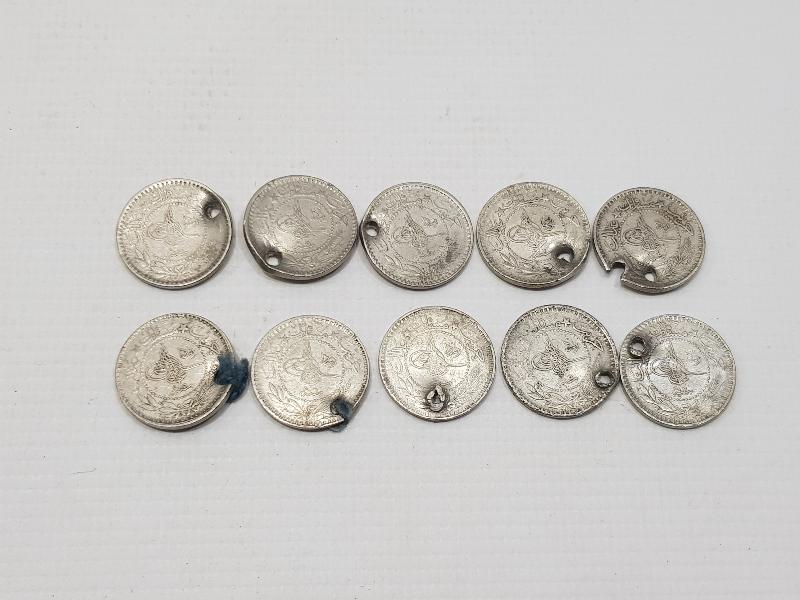 SULTAN MEHMET REŞAD HAN DÖNEMİ 10 ADET 10 PARA