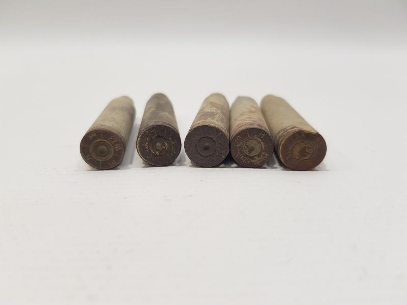 1. DÜNYA SAVAŞI DÖNEMİ 5 ADET BOŞ MERMİ KOVANI