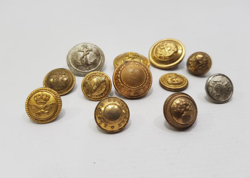 1. DÜNYA SAVAŞI DÖNEMİ BİR DÜZİNE ASKERİ DÜĞME