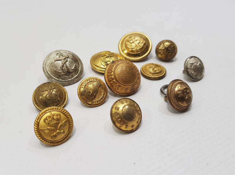 1. DÜNYA SAVAŞI DÖNEMİ BİR DÜZİNE ASKERİ DÜĞME