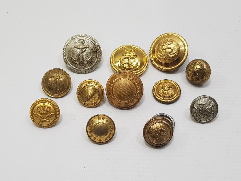 1. DÜNYA SAVAŞI DÖNEMİ BİR DÜZİNE ASKERİ DÜĞME