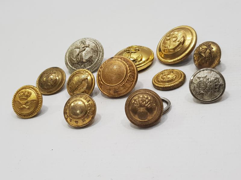 1. DÜNYA SAVAŞI DÖNEMİ BİR DÜZİNE ASKERİ DÜĞME