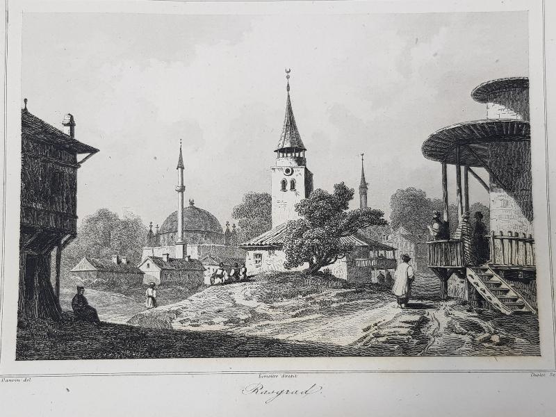 1840'LARDAN GRAVÜR: RAZGRAD
