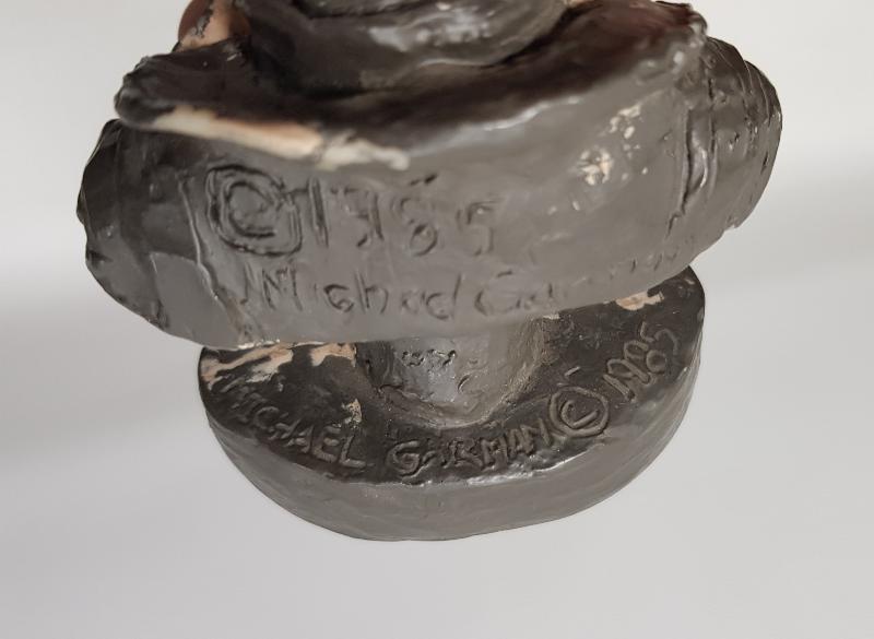 1985 SANATÇI İMZALI PİLOT HEYKELİ 