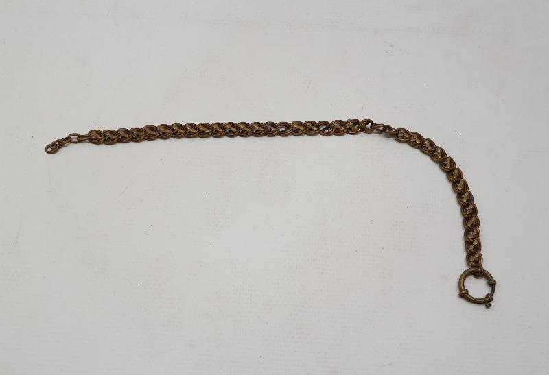 ALTIN KAPLAMA ANTİKA CEP SAATİ KÖSTEĞİ