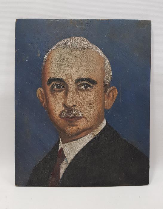 ANTİKA YAĞLI BOYA İSMET İNÖNÜ TABLOSU