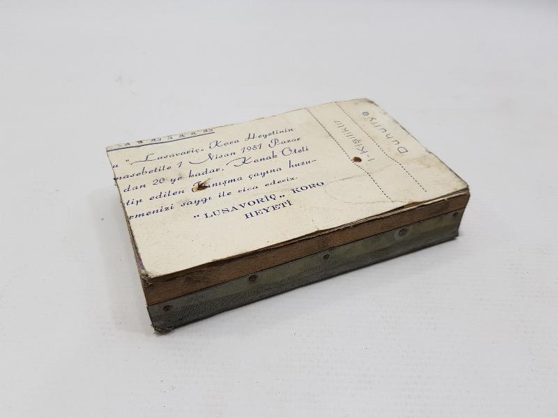 ATATÜRK, İSMET İNÖNÜ VE BERABERİNDEKİLER KONULU MATBAA KLİŞESİ