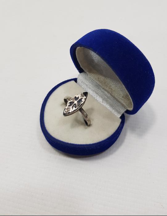 OLTU TAŞLI ANTİKA GÜMÜŞ YÜZÜK