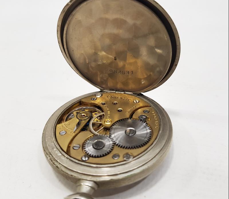 ORJİNAL DERİ KILIFINDA OMEGA CEP SAATİ