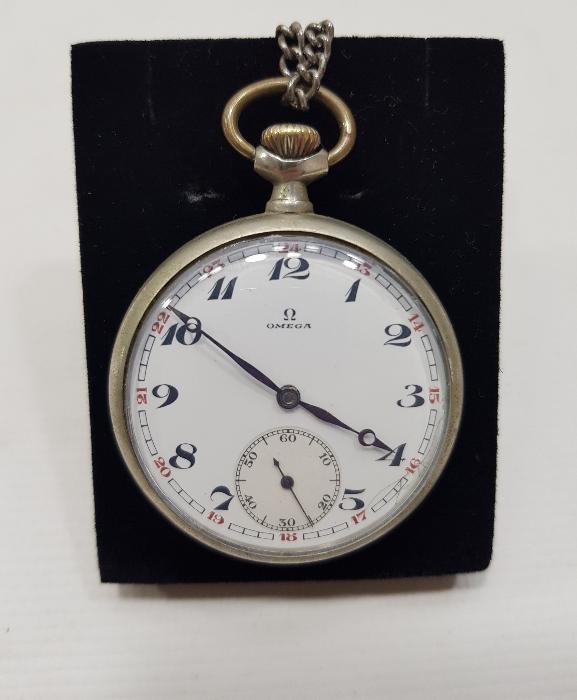 ORJİNAL DERİ KILIFINDA OMEGA CEP SAATİ