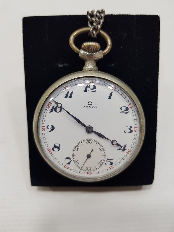 ORJİNAL DERİ KILIFINDA OMEGA CEP SAATİ