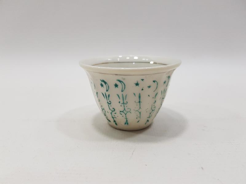 OSMANLI DÖNEMİ AY YILDIZLI PORSELEN FİNCAN