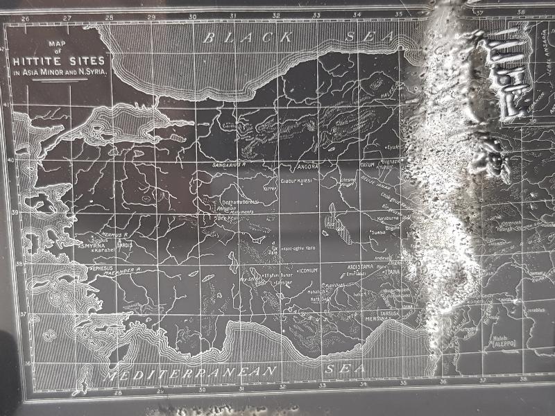 OSMANLI DÖNEMİ HİTİT ŞEHİRLERİ KONULU CAM NEGATİF: ASIA MINOR