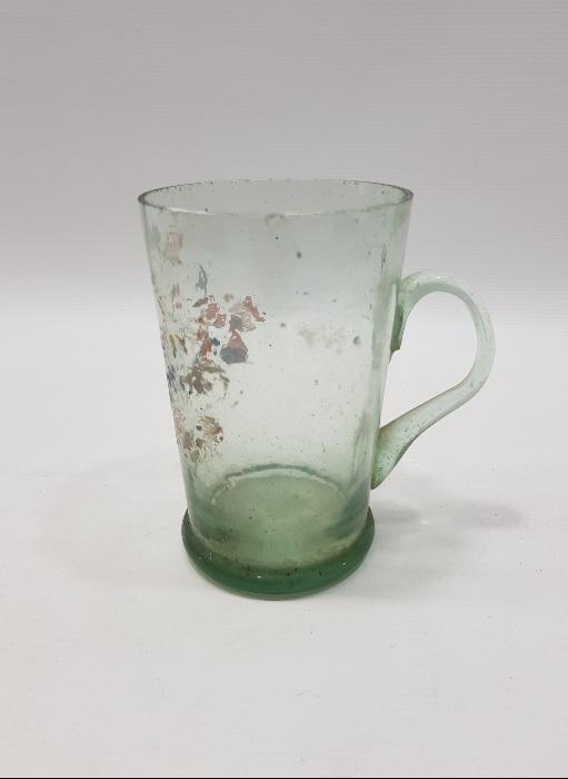 OSMANLI DÖNEMİ KESME CAM ŞERBET BARDAĞI