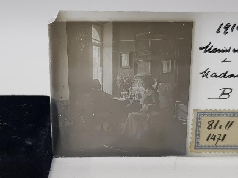 OSMANLI DÖNEMİ STEREOSKOP FOTOĞRAF CAM NEGATİFİ