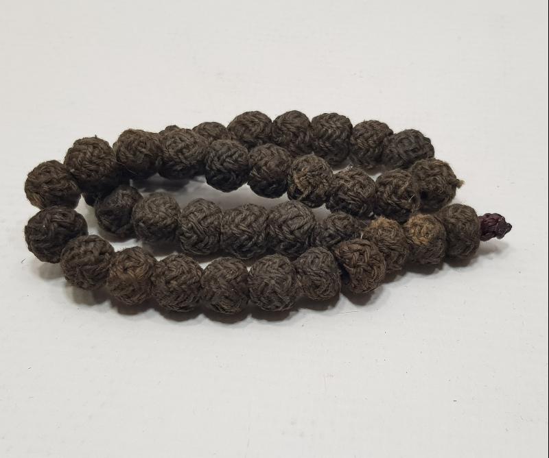 OSMANLI DÖNEMİ TEKKE İŞİ İP ÖRME TESPİH