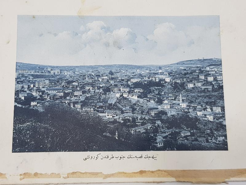 OSMANLICA GRAVÜR: BİLECİK UMUMİ MANZARASI