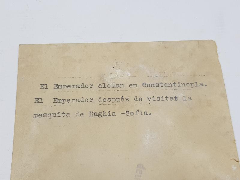 1. DÜNYA SAVAŞI: ALMAN İMPARATORU KAISER WILHELM'İN AYASOFYA CAMİİ ZİYARETİ